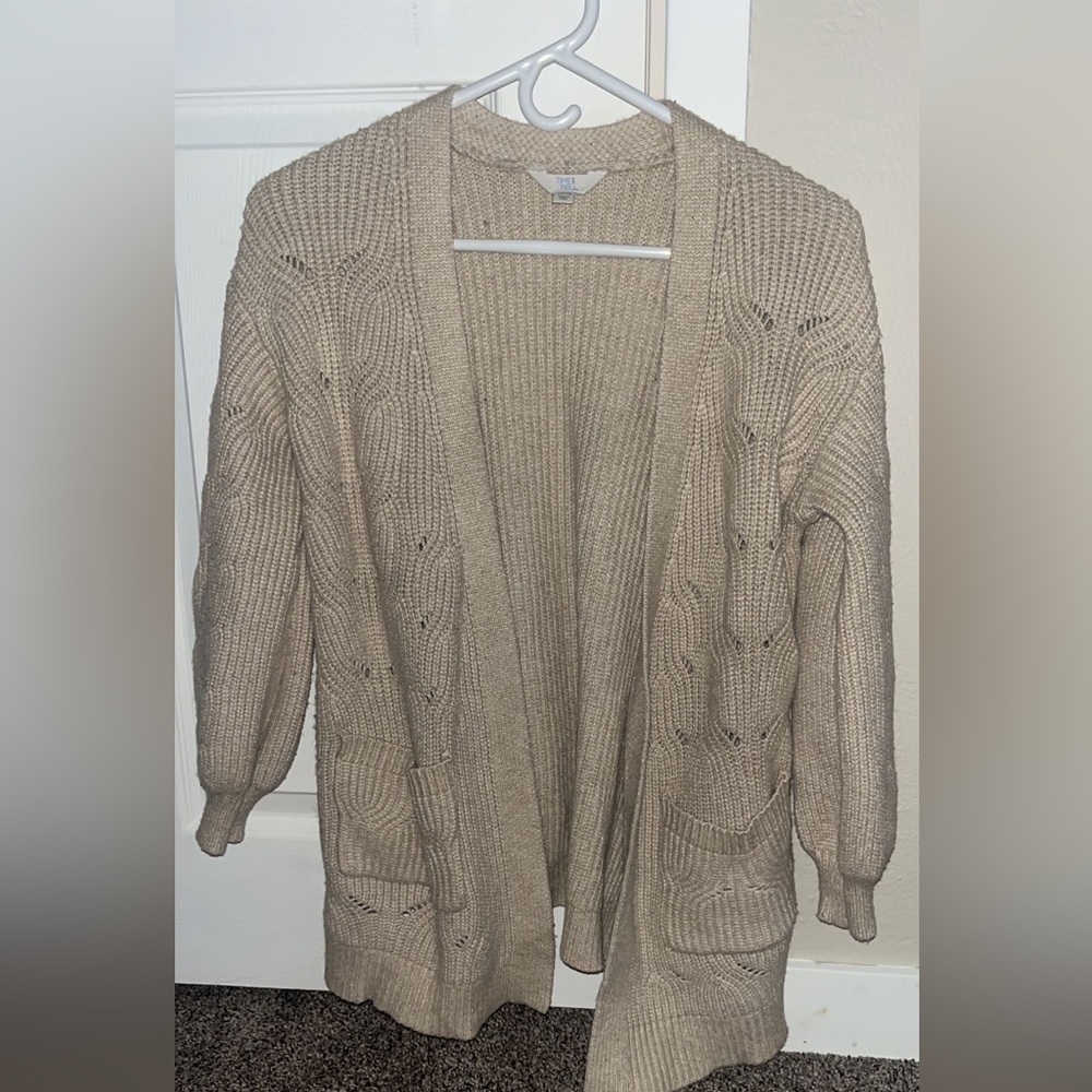 Oatmeal sweater
